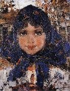 Nikolay Fechin Girl oil painting